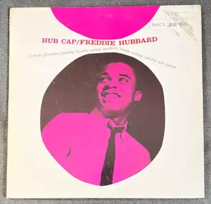 FREDDIE HUBBARD -Hub Cap ~BLUE NOTE 84073 {nm promo reissue} w/OBI, Poster -RARE - Foto 1 di 5