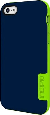 Funda Incipio OVRMLD para iPhone 5C - Embalaje al por menor - Azul/Lima Foto 1 de 2
