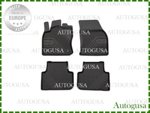 NUOVI TAPPETINI IN GOMMA NERA LHD FODERE AUTO TUTTE LE STAGIONI PER VW TIGUAN 2016-2023 - Foto 1 di 6