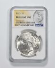 BU 1923 Peace Silver Dollar 100th Anniv 2021 Special Label MS Unc NGC *0209