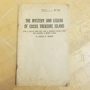 THE MYSTERY AND LEGEND OF COCOS TREASURE ISLAND By Harold T. Wilkins - 1948 - 🐸 - Picture 1 of 9