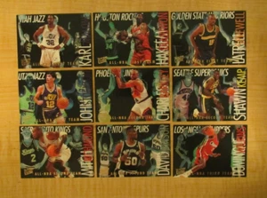 1994-95 Fleer Ultra Basketball All NBA Team Near Complete Set 9/15 - Picture 1 of 2