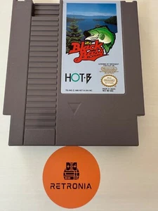 The Black Bass Nintendo Nes Game Cart NTSC USA Version komplett gereinigt & getestet - Bild 1 von 3