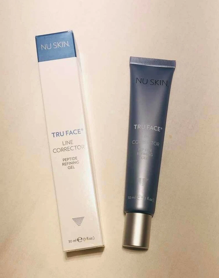 3 Tuben Nu Skin Nuskin Tru Face Line Corrector Peptid verfeinerndes Gel 30 ml 1,oz  - Bild 1 von 1