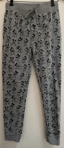 Disney x AE Herren Jogginghose Allover Mickey Mouse Grafik verstellbar grau 26-28 - Bild 1 von 7