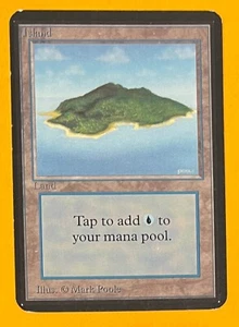 MTG ISLAND Alpha (OldManMTG 008-358) - Picture 1 of 3