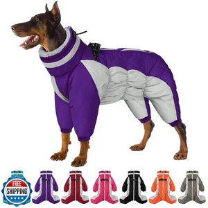 SUNFURA Ganzkörper Hundemantel - warme Fleecejacke für kleine Hunde, Rollkragen Wi - Bild 1 von 5
