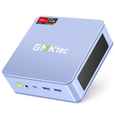 Mini PC GMKtec AMD Ryzen 7 5825U (8C/16T Max 4,50 GHz) mini PC 32 GB + SSD de 1 TB Foto 1 de 4