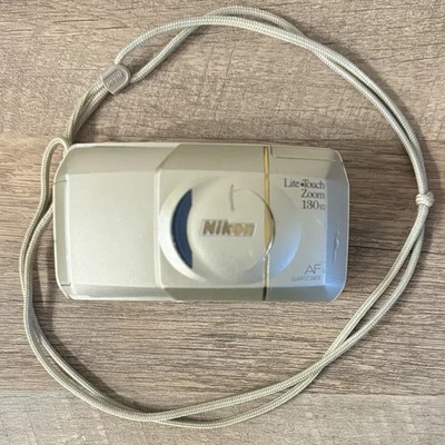Nikon Lite Touch 130ED 38-130mm Zoom, Compact 35mm Film Camera - Image 1 of 4
