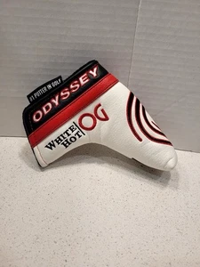 Odyssey White Hot OG Blade Putter Head Cover White Red - Clean! Sticker Still On - Picture 1 of 5