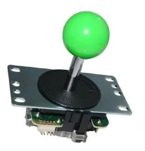 Joystick original Sanwa Arcade con bola verde 4 vías 8 posiciones JLF-TP-8YT-SK - Imagen 1 de 2
