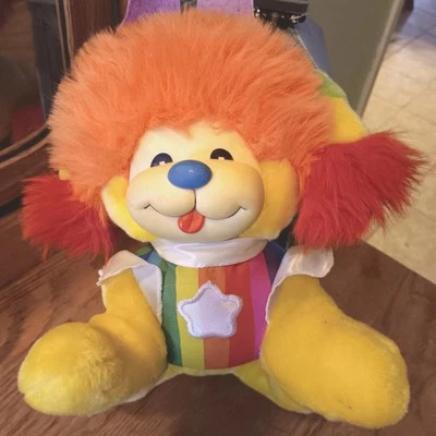 Vintage 1983 Hallmark Rainbow Brite Puppy Bright Plush Dog 12" Mattel VGC - Image 1 of 4
