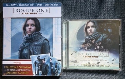 Star Wars Rogue One A Star Wars Story New  Blu-ray Target CD Soundtrack ANDOR — 第 1/4 张图片