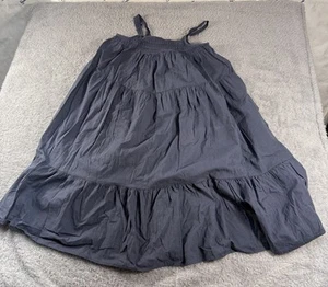 Universal Thread Chambray Tiered Midi Dress Size Large - Picture 1 of 8