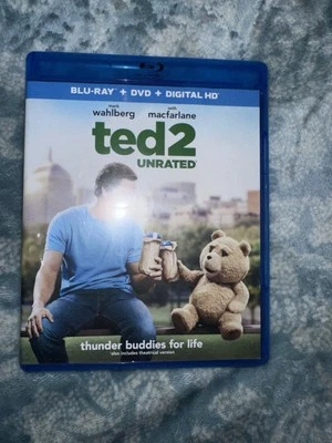 Ted 2 (Blu-ray Disc & DVD, 2015, 2-Disc Set) Foto 1 de 3