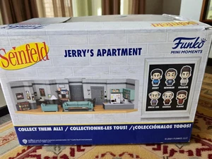 Funko Pop Mini Moments Seinfeld – Jerry’s Apartment Scene with Elaine – Collect - Picture 1 of 8