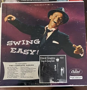 FRANK SINATRA Swing Easy/Songs For Young Lovers 1955 Capitol Mono LP W587 - Picture 1 of 3