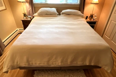 Hotel Collection Chevron King  Cotton Blanket Coverlet, Ivory - Image 1 of 3