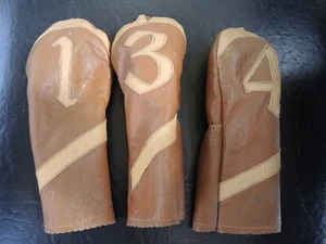CUBIERTAS ANTIGUAS DE PALOS DE GOLF DE COLECCIÓN #1 #3 #4 MacGregor - Imagen 1 de 4