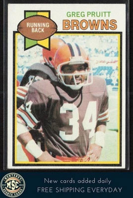 Greg Pruitt 1979 Topps #455 Cleveland Browns - Image 1 of 2