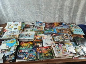 Lego instrucciones lote más de 100 piezas restos City Star Wars instrucciones de construcción - Imagen 1 de 11