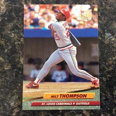 1992 Fleer Ultra - Milt Thompson #272 - Image 1 of 2
