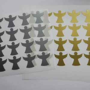 20 Angels Stickers, Vinyl Sticker , 1" Angel Stickers,Holiday,Christmas - Picture 1 of 6