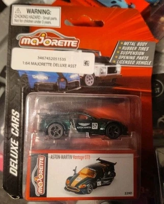 NEW 2023 Majorette  Aston Martin Vantage GT8 Green 1:64 - Image 1 of 2