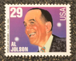 USA1994 #2849 29c Popular Singers - Al Jolson Mint NH - Picture 1 of 1