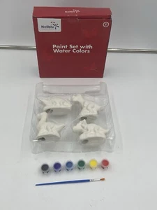 Dinosaur Toy Painting Set 3D Dinosaur Safety Watercolor Paint Craft Set For Kids - Picture 1 of 3