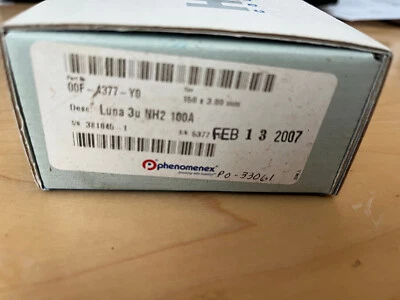 New HPLC column Phenomenex Luna NH2 3u 150x3mm 00F-4377-Y0
