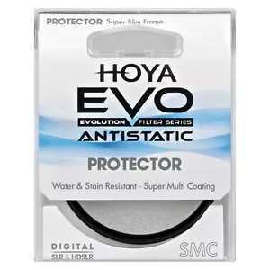 Hoya EVO ANTISTATIC 40.5mm Clear Protector Filter-18-layer (SHMC) Multi-Coating - Picture 1 of 4
