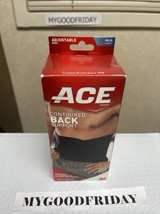 Ace Contoured Fit Back Support For Maximum Support and Comfort Adjustable 1 Pack - Picture 1 of 6