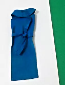CLONE 11 1/2 " doll clothes homemade SHEATH DRESS TURQOISE BABS WENDY BARBIE - Picture 1 of 2