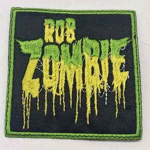 Rob Zombie Psychobilly Logo Patch: Sew On, Quality Embroidery, 3 X 3 Inches, New - Picture 1 of 2