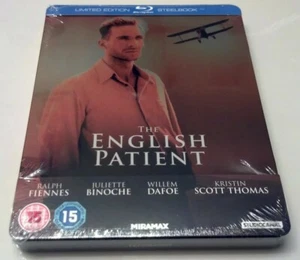 The English Patient STEELBOOK (Blu-ray, UK Import) REGION B LOCKED - Picture 1 of 10