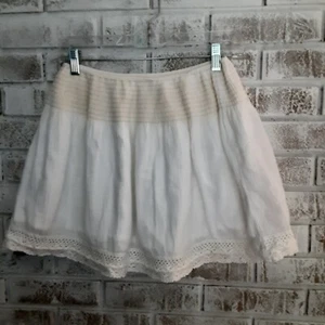 Express Crotchet Lace Edge Mini Skirt sz XS Summer - Picture 1 of 5