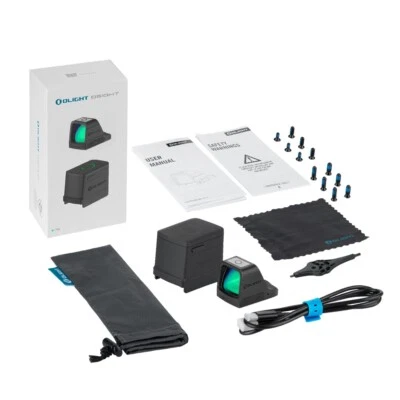 Olight Osight Green - See the Power, 3 MOA, First Magnetic Charging Cover