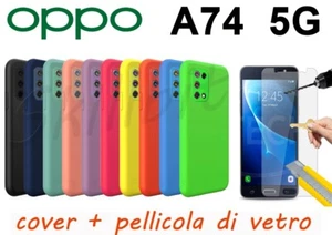 COVER CASE SCHUTZHÜLLE SILIKON GEL FÜR OPPO A74 5G + GLAS NEU - Bild 1 von 10