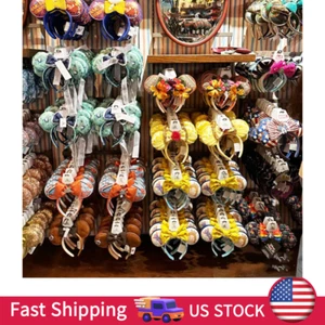 US stock Disney Loungefly Mickey Ears Rapunzel Tangled Pascal Belle Headband - Picture 1 of 174