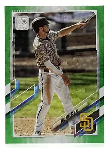 2021 Topps Series 2 Green #332 Wil Myers 71/499 San Diego Padres - Picture 1 of 2