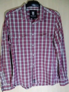 Xl Fenchurch Check Long Sleeve Button Up Shirt - Picture 1 of 3