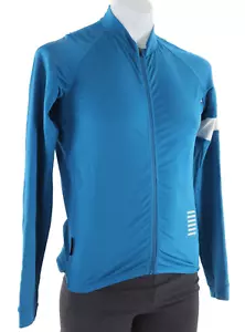 Rapha Pro Team Long Sleeve Cycling Jersey Men MEDIUM BLUE Road Bike Gravel MTB - Picture 1 of 5