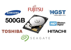 500GB 2.5" Seagate/WD/HGST/Samsung SATA HDD Hard Drive PC LAPTOP DESKTOP PS3 PS4 - Picture 1 of 1