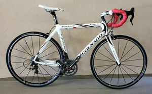 COLNAGO CX 1 CARBON FIBER MEN ROADBIKE SLOPE 52 FULL CAMPAGNOLO SUPER RECORD 11S - Picture 1 of 12