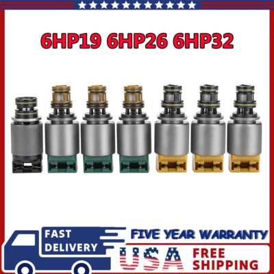 KIT SOLENOIDE TRANSMISIÓN 7 PIEZAS 6HP19 6HP26 6HP32 PARA AUDI A6 A8 Q7 BMW X3 X5 Foto 1 de 4