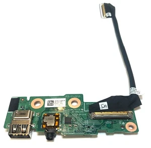 Dell Inspiron 13 7386 Genuine USB Audio Power Button Board w/ Cable PG21H 0PG21H - Picture 1 of 2