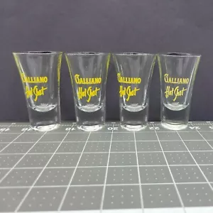 Galliano Shot Glass Italy Shooter Hot Shot Lot Of 4 - Picture 1 of 7