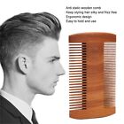 Lice Comb Australian Rosewood Double Sided Beard Potable Comb Fine Toothed G RHS