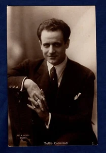 TULLIO CARMINATI - CARTOLINA NON VIAGGIATA - Imagen 1 de 2